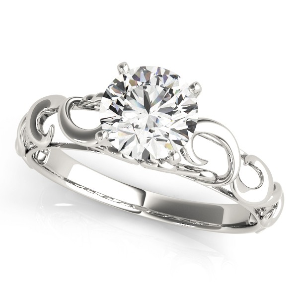 4 Prong Natural  Diamond Ring